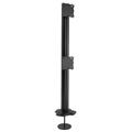 Chief Kontour K3 Bord 2xSkjermV VESA Max 2x11,34 Kg Bolt Sort